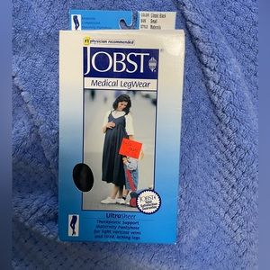 Jobst maternity compression pantyhose black size small